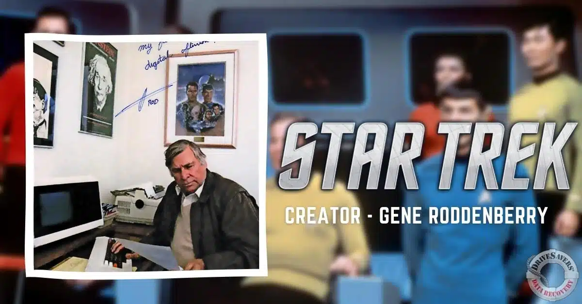 Tech Times: Gene Roddenberry ‘Star Trek’ Secrets Decrypted From 200 Floppy Discs After 30 Years