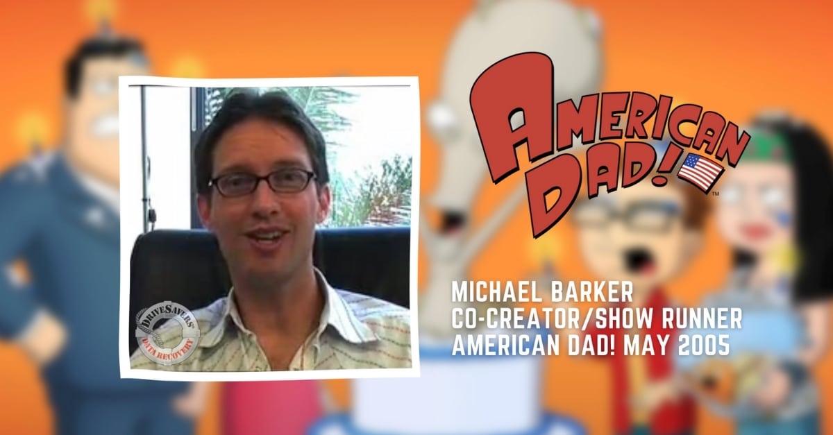 Michael Barker Co-Creator/Show Runner of American Dad