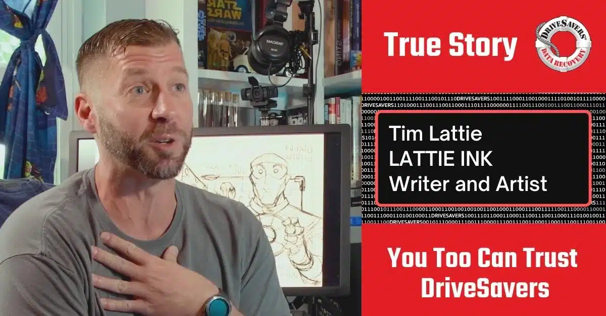 Ghostbusters Comic Book Artist Calls DriveSavers!