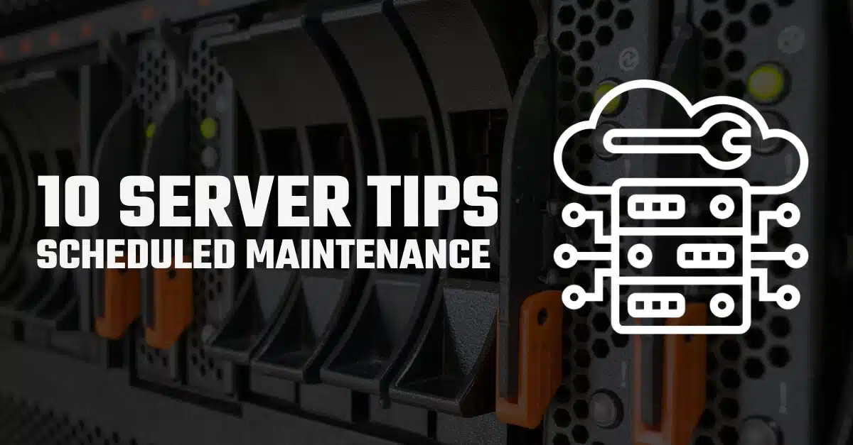 10 Tips for Server Maintenance Over the Holidays
