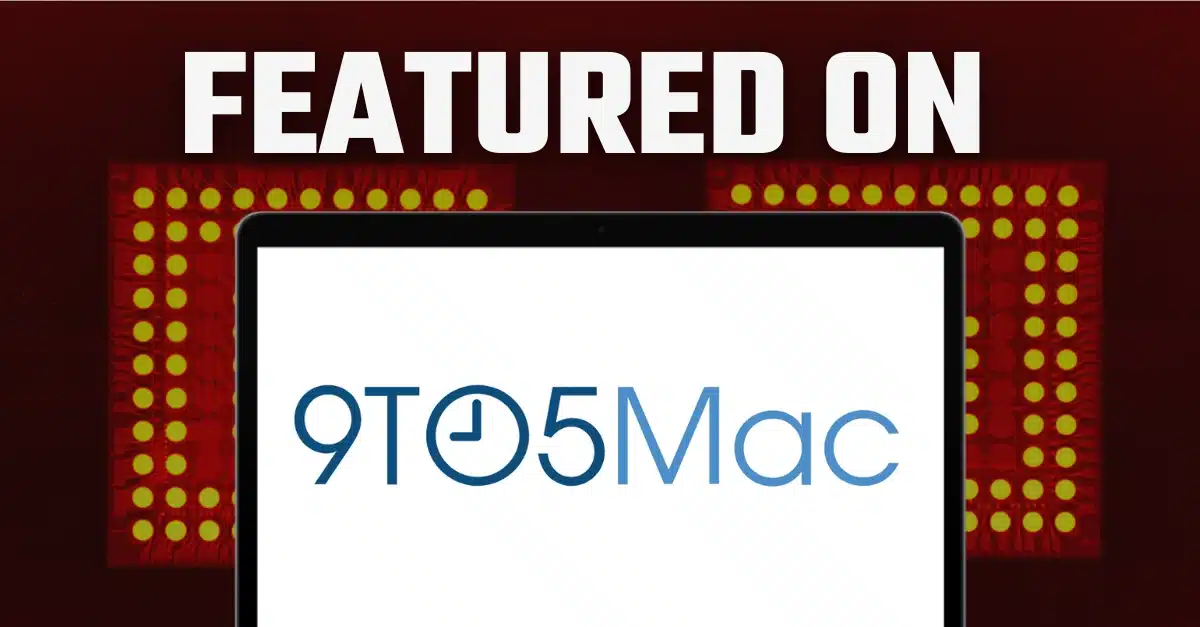 Featured on 9to5 Mac