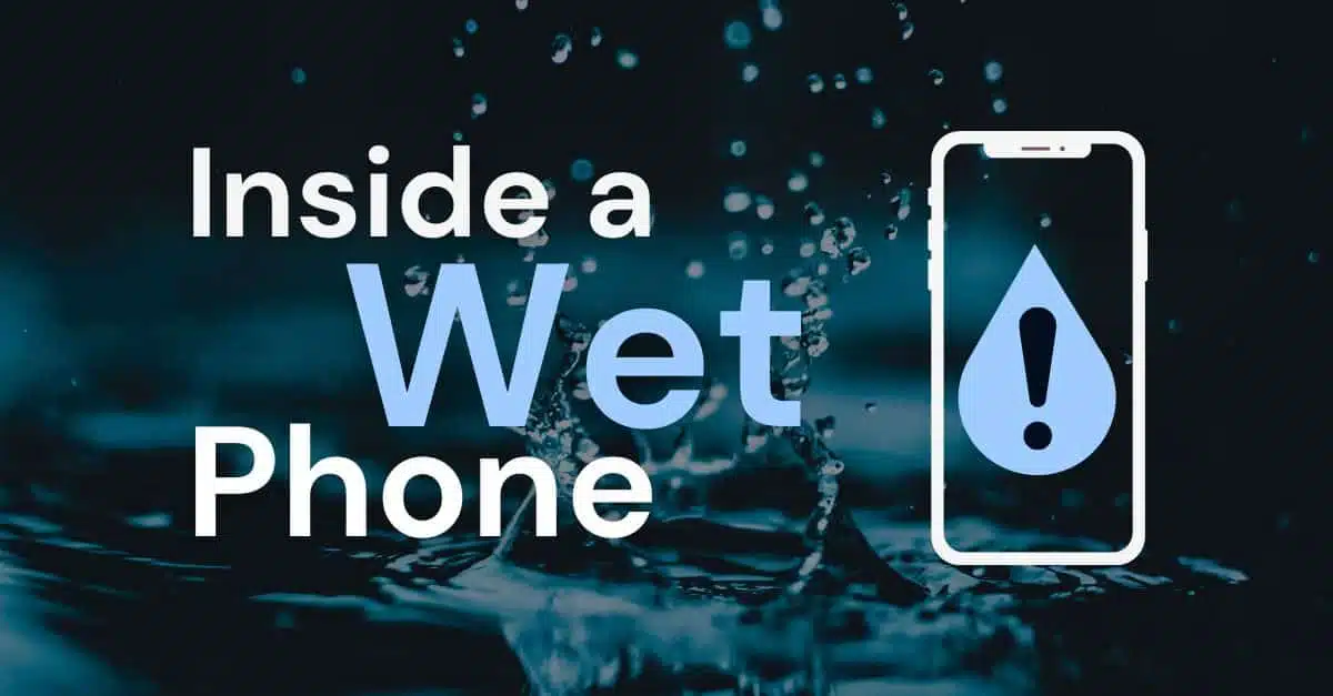 What Happens When a Smartphone Gets Wet?
