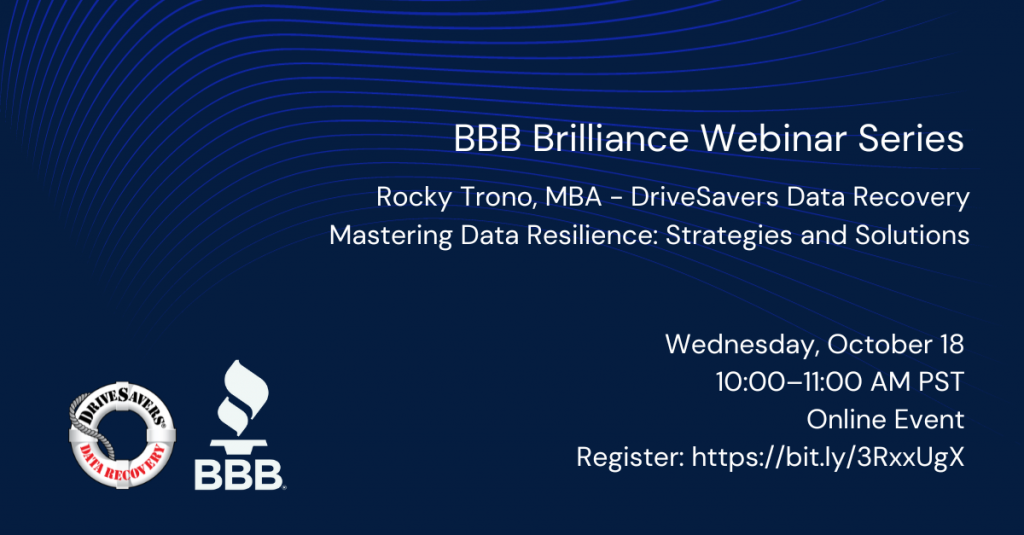 BBB Brilliance Webinar Series: Mastering Data Resilience: Strategies And Solutions