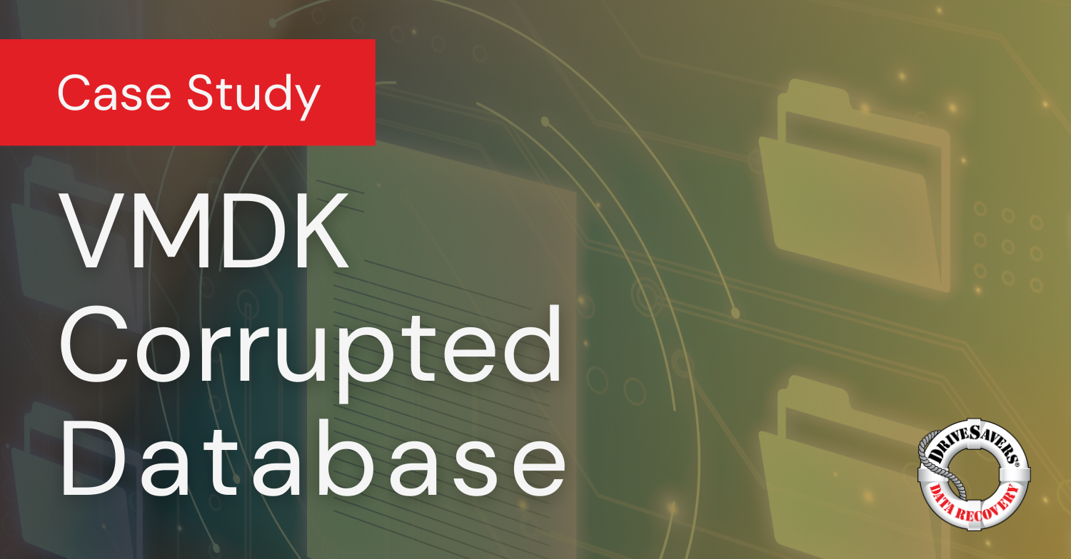 Case Study: Recovery of a Corrupted Database in a Management Application