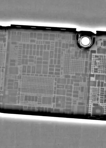 iPhone under X-rays