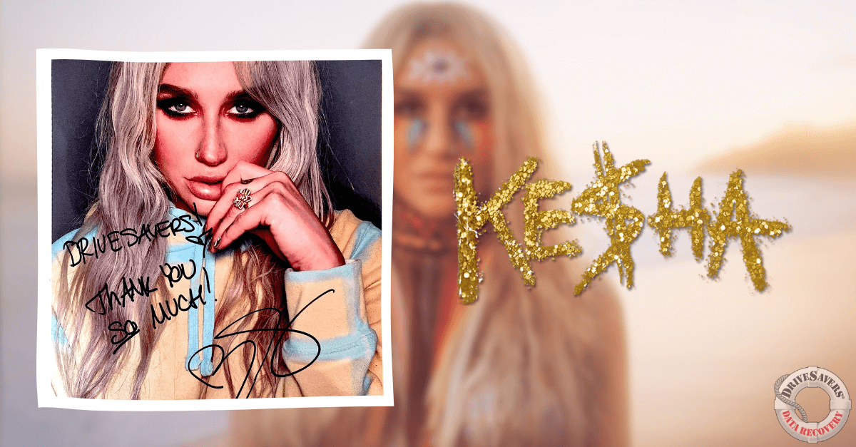 It sounds like you have a signed photo featuring Kesha. The woman with long silver hair in the photo is likely Kesha herself, known for her distinctive style and bold stage presence. The personalized message suggests that it's a special keepsake addressed to someone named Drew Seymour. It's a unique piece of memorabilia from the pop musician!