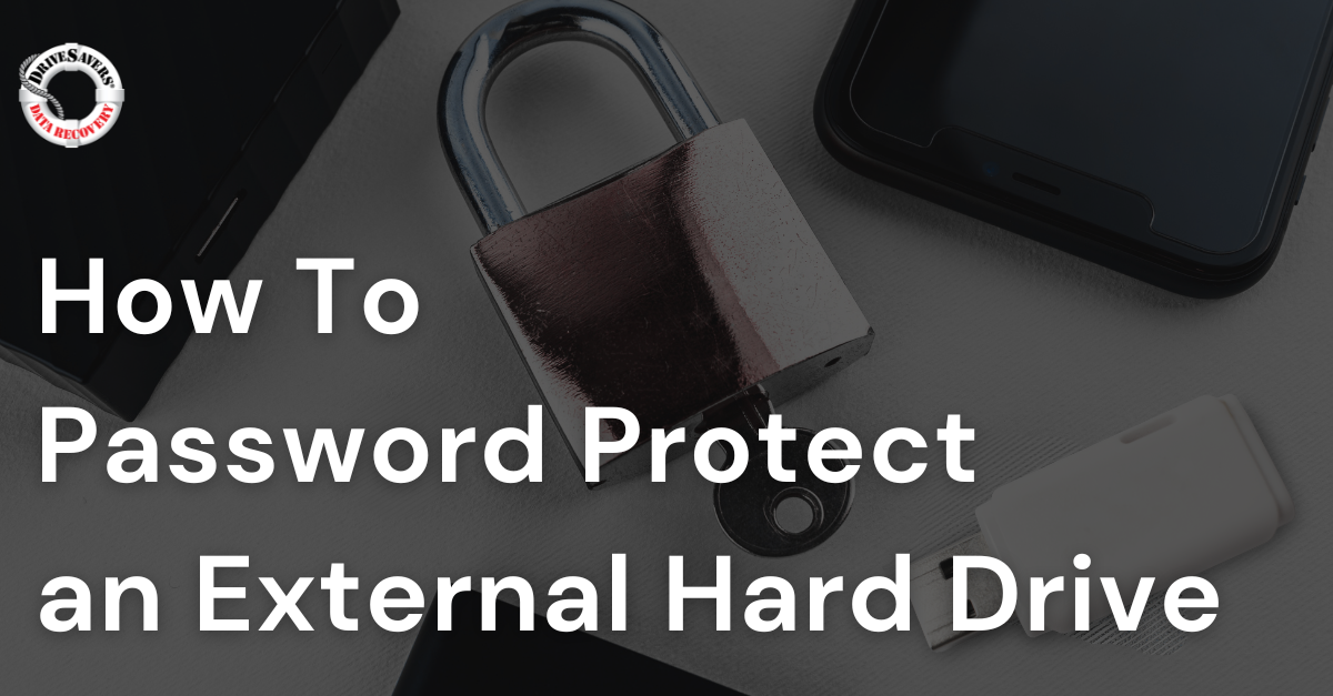 password protect external hard drive