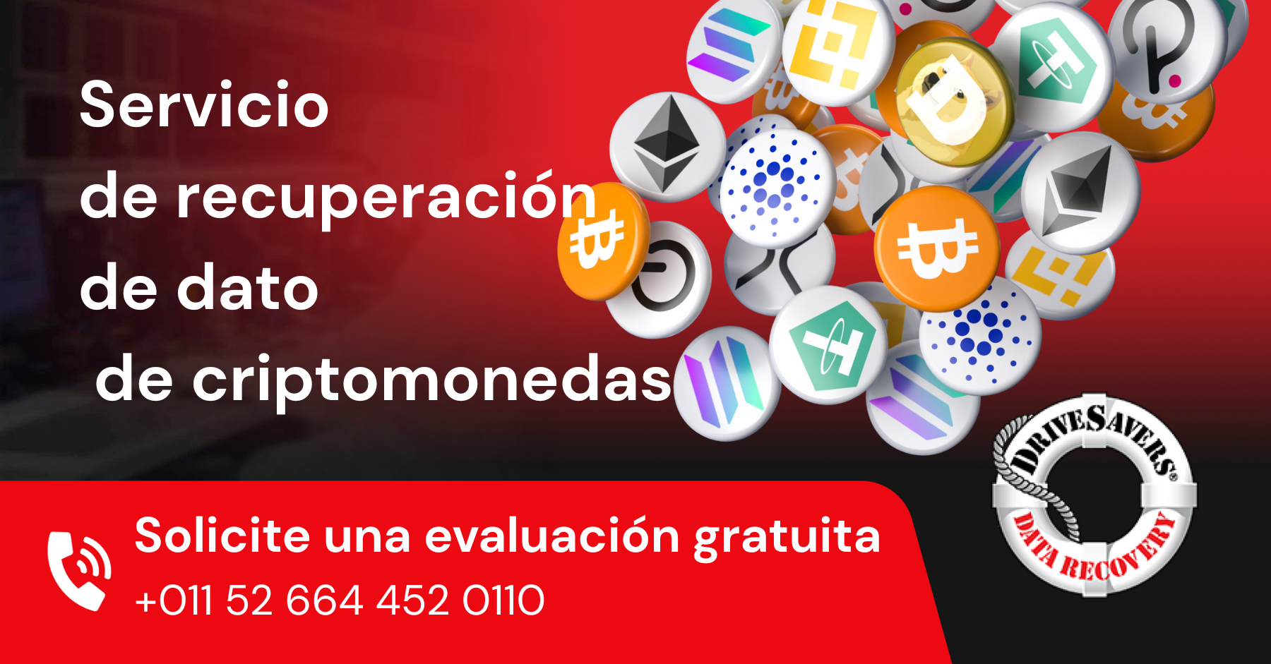 Servicios de recuperación de datos de criptomonedas
