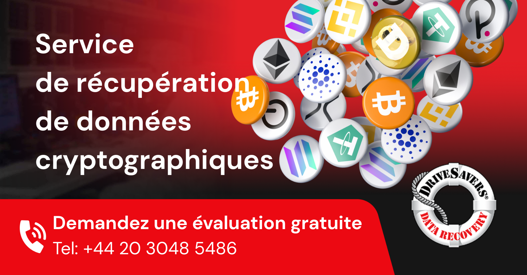 Services de récupération de données cryptographiques