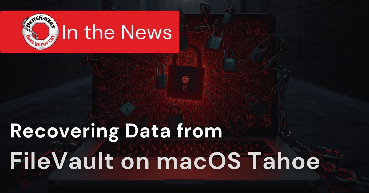 Récupération de données à partir de FileVault sous macOS Tahoe