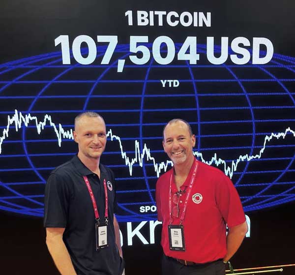 James Howells and Mike Cobb together