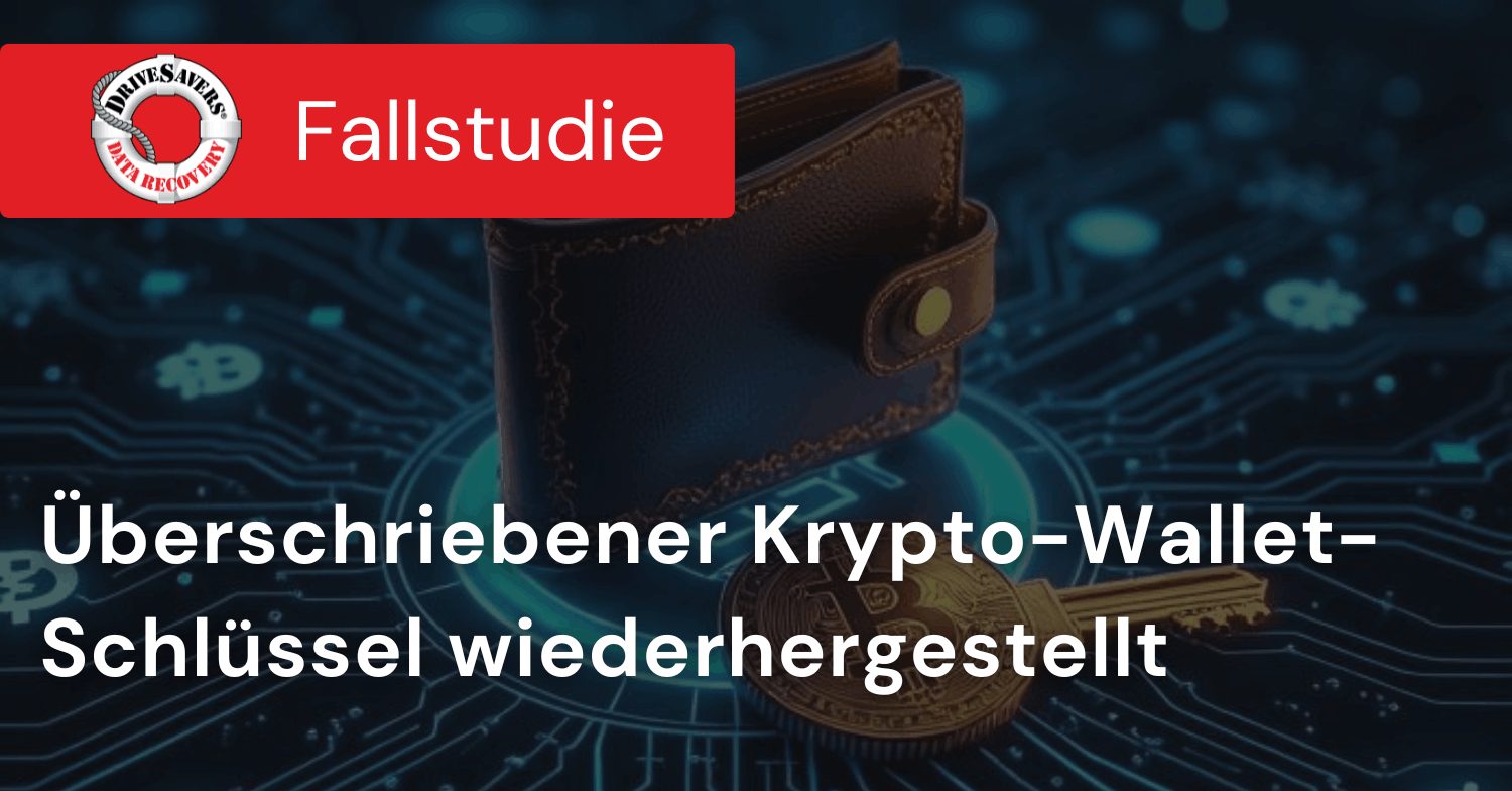 Überschriebener Krypto-Wallet-Schlüssel wiederhergestellt