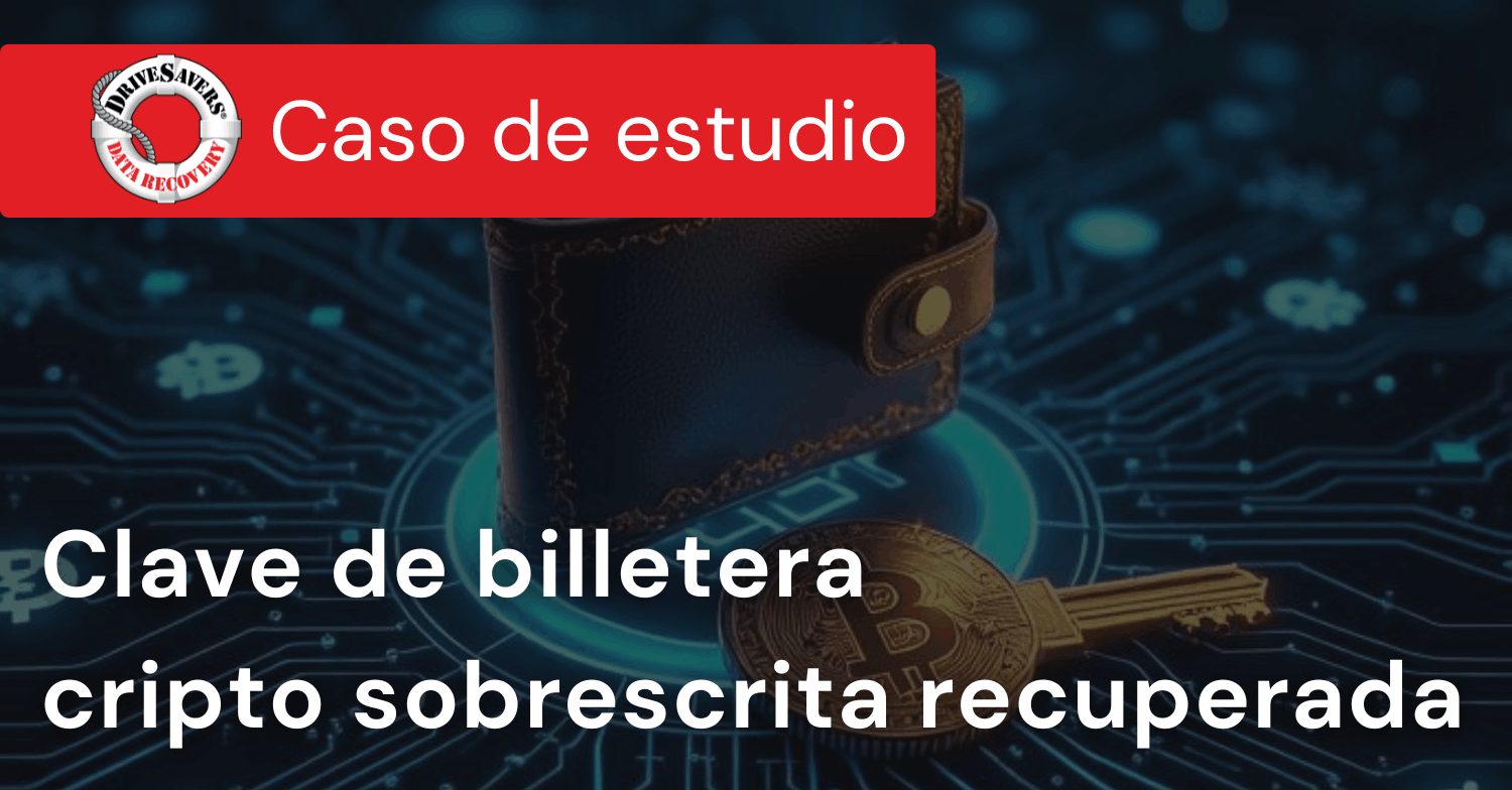 Clave de billetera cripto sobrescrita recuperada