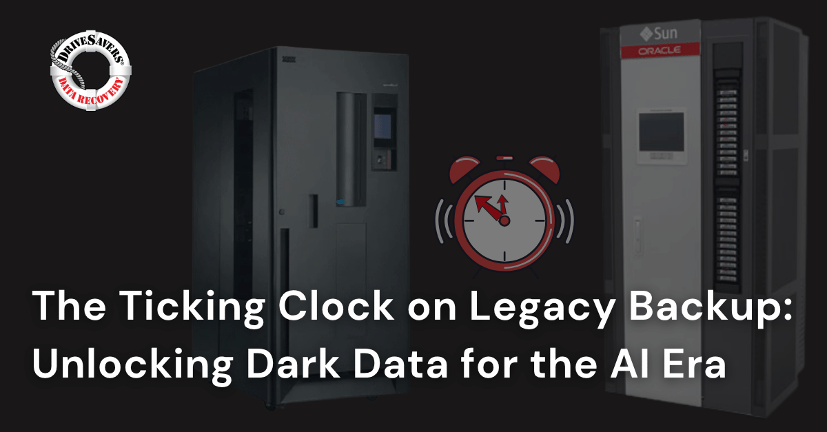 The Ticking Clock on Legacy Backup: Unlocking Dark Data for the AI Era